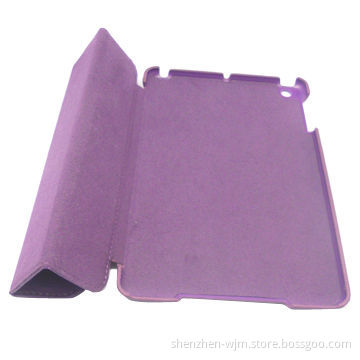 PU/PC Leather Tablet Case with Smart Cover, for iPad Mini